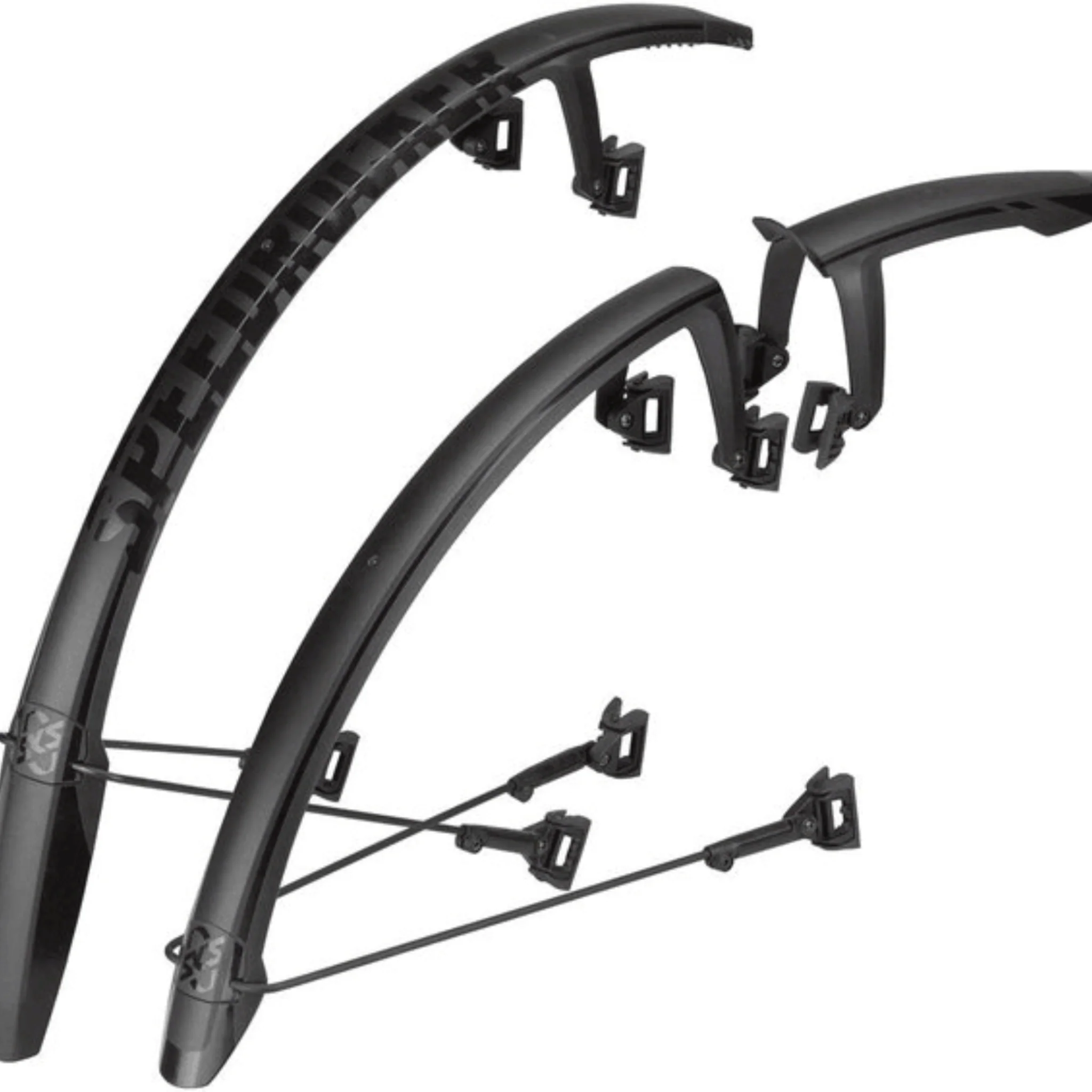 SKS Speedrocker Gravel Fender Set 650b or 700c Max Tire Width 42mm Black - Image 3